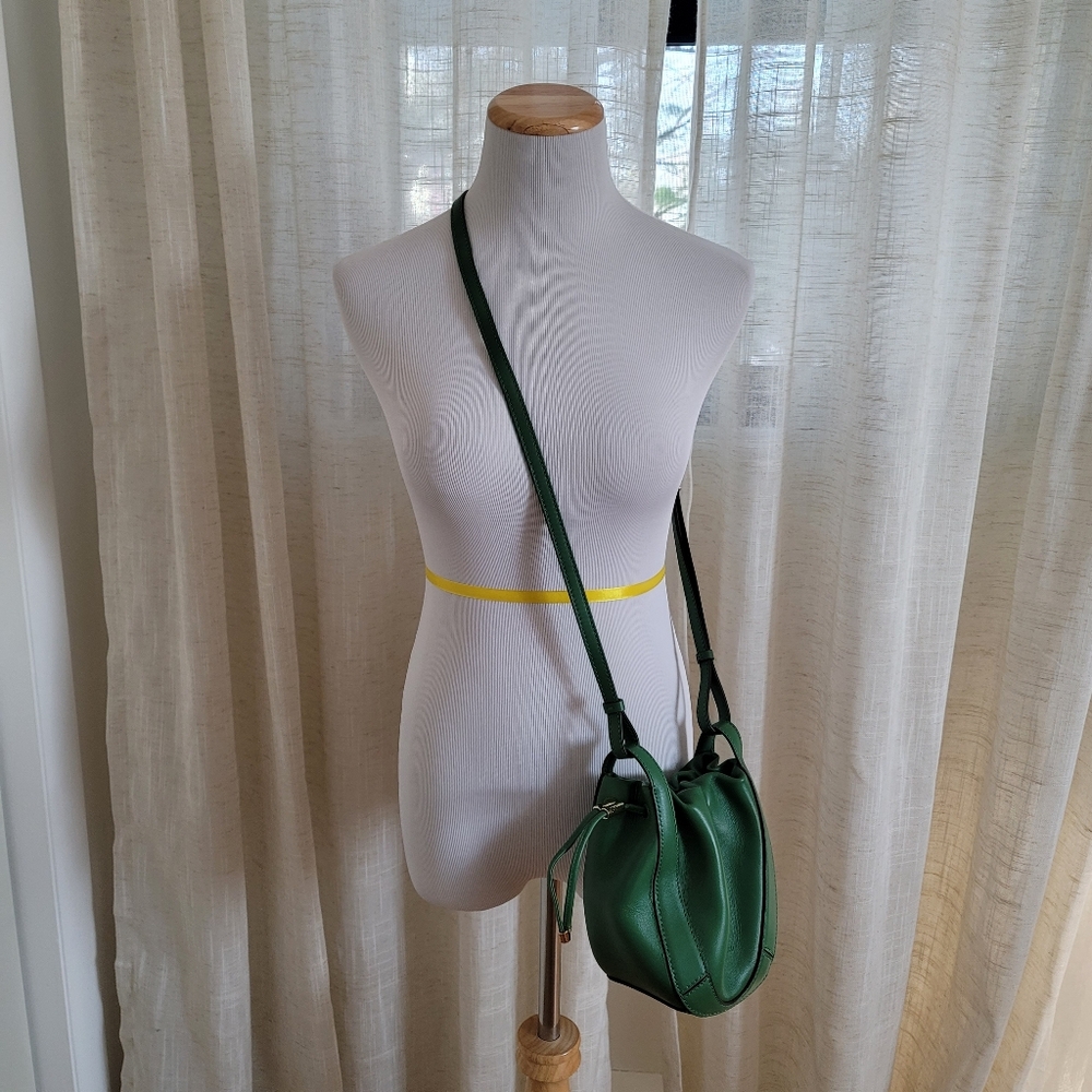 Ulla Johnson Lee Pouch Crossbody Bag in Lichen Crossbody Bag Like New